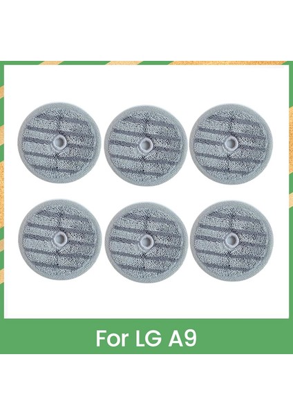 A9 Buharlı Paspas Elektrikli Süpürge Aksesuarları Için Mikrofiber Paspas Pedleri Elektrikli Paspas Pedleri Yedek 6 Adet (Yurt Dışından) fiyatları