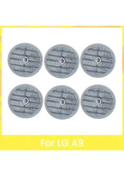 A9 Buharlı Paspas Elektrikli Süpürge Aksesuarları Için Mikrofiber Paspas Pedleri Elektrikli Paspas Pedleri Yedek 6 Adet (Yurt Dışından) modelleri