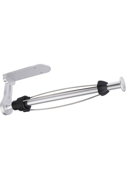 Kağıt Havlu Tutucu, Kolay Koparılabilen Duvara Monte Dolap Altı, Alüminyum Alaşımlı Kağıt Rulo Tutucu Yapışkanlı Veya Vidalı Gümüş (Yurt Dışından)