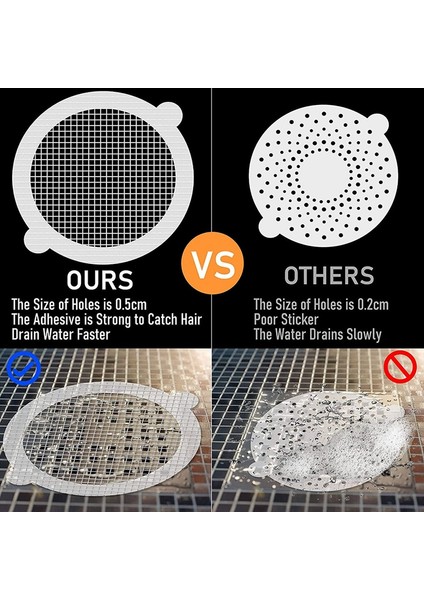 30'lu Paket Tek Kullanımlık Saç Toplayıcı Tek Kullanımlık Duş Gideri Saç Toplayıcı Ağ Etiketleri Ekran Saç Toplayıcılar (Yurt Dışından) indirimleri