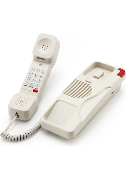 Sos Acil Durum Düğmeli, Ayarlanabilir Zil Sesi Seviyeli, Duvara Monte Edilebilir Amerikan Telefon Beyaz Kablolu Telefon Trimline (Yurt Dışından) fiyatları