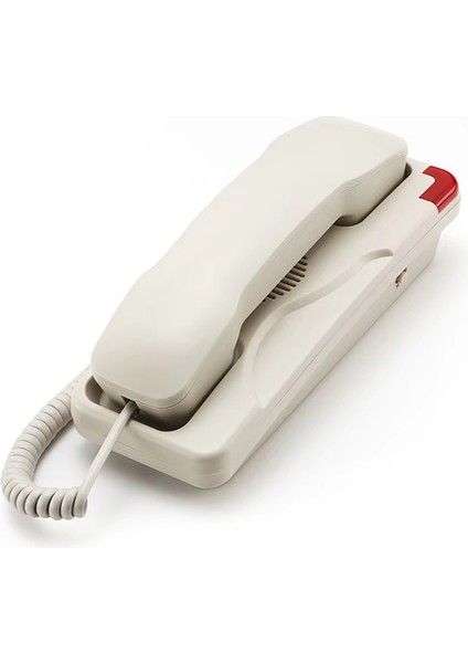 Sos Acil Durum Düğmeli, Ayarlanabilir Zil Sesi Seviyeli, Duvara Monte Edilebilir Amerikan Telefon Beyaz Kablolu Telefon Trimline (Yurt Dışından) modelleri