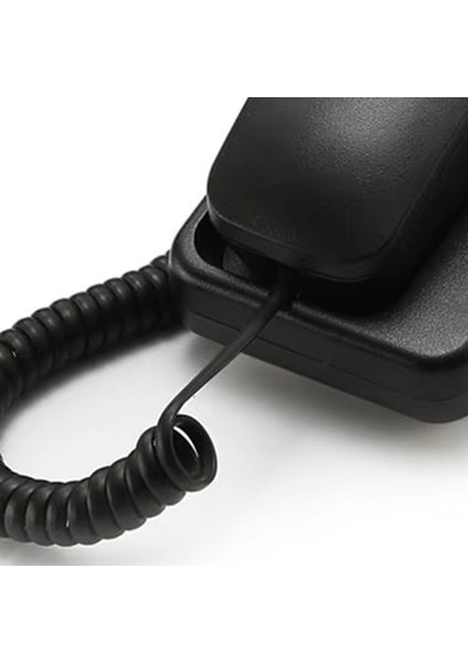 Sos Acil Durum Düğmeli, Ayarlanabilir Zil Sesi Seviyeli, Duvara Monte Edilebilir Amerikan Telefon Beyaz Kablolu Telefon Trimline (Yurt Dışından) fırsatları