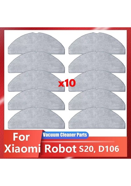 Robot Süpürge S20/D106 Parçaları Paspas Bezi Yedek Parça Kiti Aksesuarları Robot Süpürge Parçaları (Yurt Dışından) indirimleri
