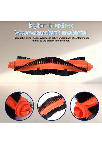 E10 B112 E12 E10C (3c Geliştirilmiş Sürüm) 3c Plus Elektrikli Süpürge Parçaları Için Ana Fırça Yan Fırça Paspas Bezi Filtresi (Yurt Dışından) modelleri