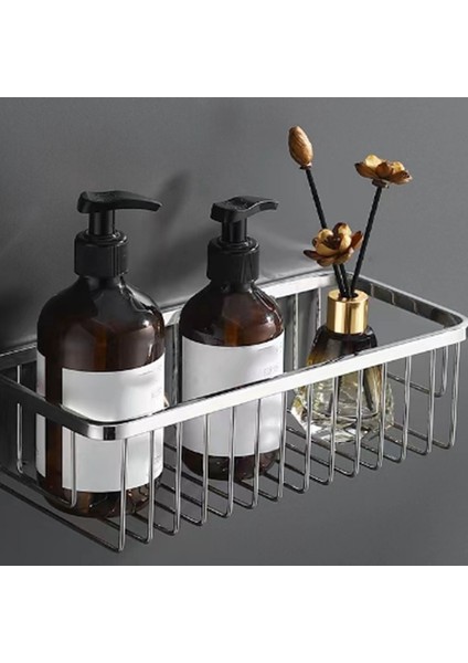 Duş Sepeti Köşe Duş Sepeti Paslanmaz Çelik Banyo Rafları Duş Düzenleyici Paslanmaz Duvar Montajı (Yurt Dışından) fırsatları