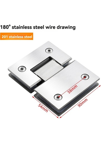 180 Derece Klips Ev Kolay Kurulum Cam Kelepçe Kapı Dolabı Vitrin Klipsi Cam Duş Dolabı Mobilya Menteşe Parçaları (Yurt Dışından) indirimleri