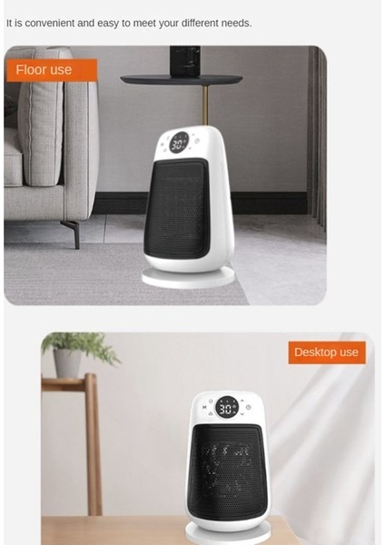 Oda Uzaktan Kumandalı Isıtma Dokunmatik Isıtıcılar Ev Tipi Dikey 90° Sallanan Başlıklı Isıtıcı Ab Fişi Için Elektrikli Ptc Isıtıcı (Yurt Dışından) fırsatları