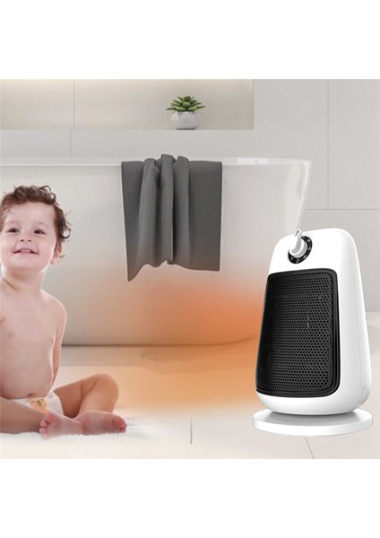 Oda Isıtıcıları Için Elektrikli Isıtıcı Ptc Isıtıcılar Ev Tipi Dikey 90° Sallanan Taşınabilir Baş Isıtıcı Kış Için Ab Fişi (Yurt Dışından)