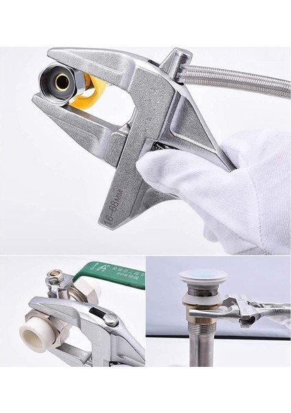 Ayarlanabilir Anahtarlar 6-68 mm Genişliğinde Çeneli Anahtar Banyo Anahtarı Somun ve Cıvataları Sıkmak Veya Gevşetmek Için El Aletleri (Yurt Dışından) fırsatları