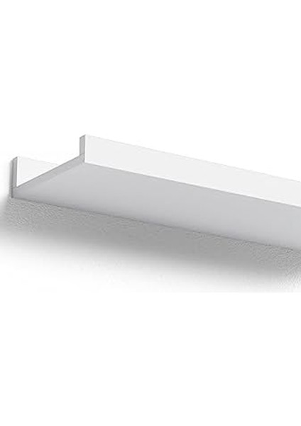 Duvara Monte Yüzen Raf, Yatak Odası Modern Beyaz Duvar Çerçevesi, Oturma Odası Banyo Mutfak Dekorasyonunda Kullanılır (Yurt Dışından) indirimleri