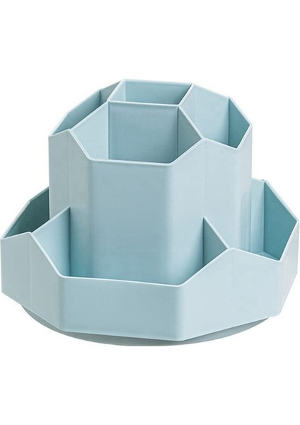 Döner Kalemlik Kalem Düzenleyiciler, 9 Yuvalı 360 Derece Kalem Kalem Masa Düzenleyicileri, Masaüstü Düzenleyiciler (Mavi) (Yurt Dışından) fiyatları