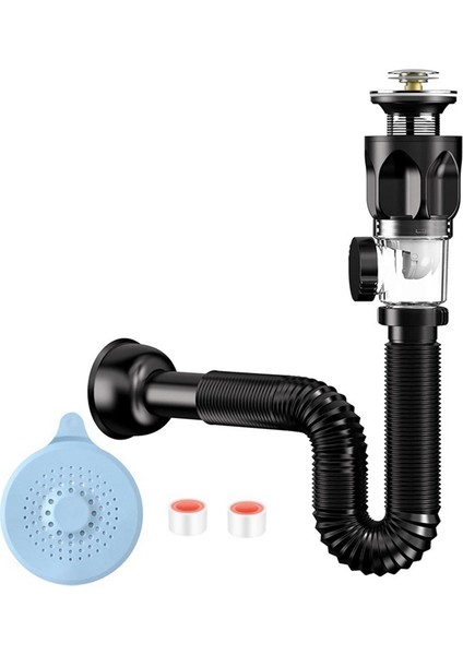 Deodorant Iniş Borusu, Gider Borusu, Lavabo Aksesuarları, Sızıntı Önleyici, Banyo Lavabo Gider Seti (Yurt Dışından) fiyatları