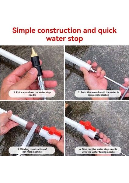 Sıcak Eriyen Su Durdurucu Pimi Mutfak Tamir Sıhhi Tesisat Aleti Sıcak Eriyen Tıkaç Aksesuarları Kauçuk Kapaklı Su Borusu Tamiri (Yurt Dışından) modelleri