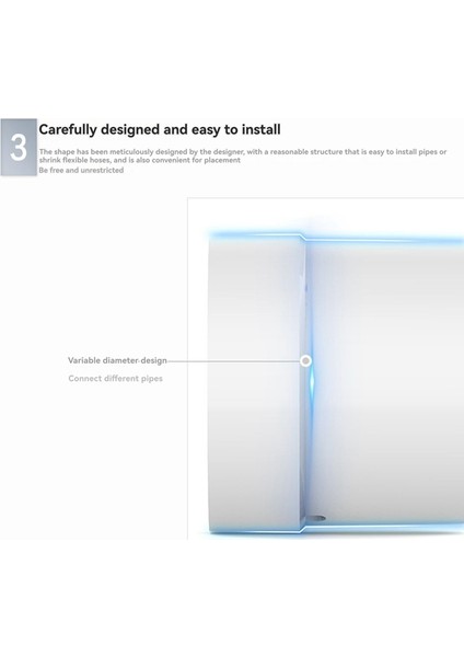 4 Inçlik Sıralı Davlumbaz Düşük Gürültülü Hava Üfleme Fanı Banyo Mutfak Vantilatörü Rüzgar Hacmi (Yurt Dışından) fırsatları