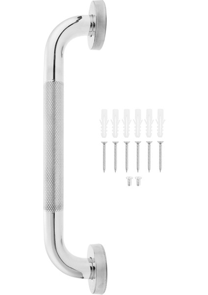 12 Inç Kaymaz Duş Tutma Barı Dokulu Saplı Krom Kaplamalı Paslanmaz Çelik Banyo Tutma Barı (Yurt Dışından) modelleri