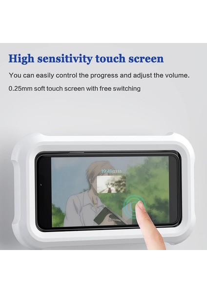 2 Adet Su Geçirmez Duş Telefonu Tutucu Kılıfı, 360° Döndürülebilir, Açısı Ayarlanabilir, Banyo Için Duvara Monte Telefon Tutucu (Yurt Dışından) indirimleri