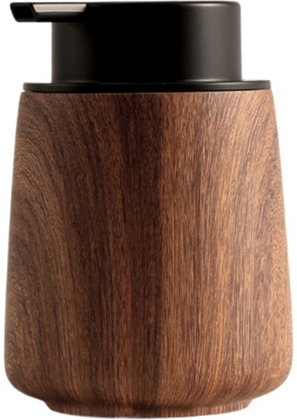 Ahşap Desenli El Sabunu Köpüren Şişe Şampuan Dispenseri Basınçlı Köpük Şişe Mutfak Aksesuarları Banyo Dekorasyonu (Yurt Dışından)