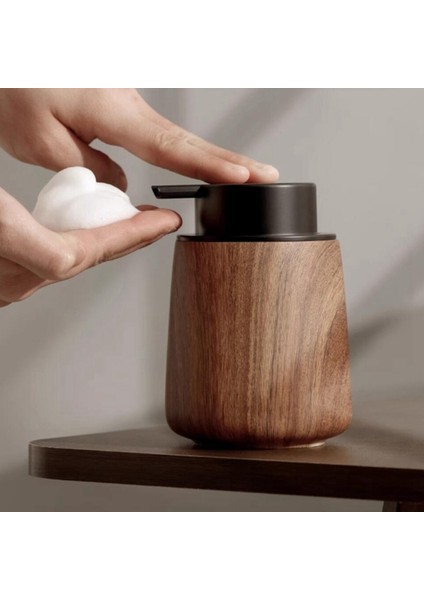 Ahşap Desenli El Sabunu Köpüren Şişe Şampuan Dispenseri Basınçlı Köpük Şişe Mutfak Aksesuarları Banyo Dekorasyonu (Yurt Dışından) modelleri
