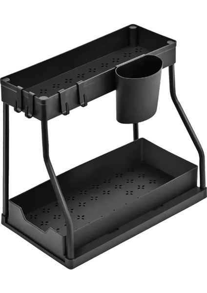 Mutfak Depolama Rafı Çekmeceli Çok Fonksiyonlu Çekmece Rafı Depolama Rafı Banyo Masaüstü Dolap Rafı (Yurt Dışından)