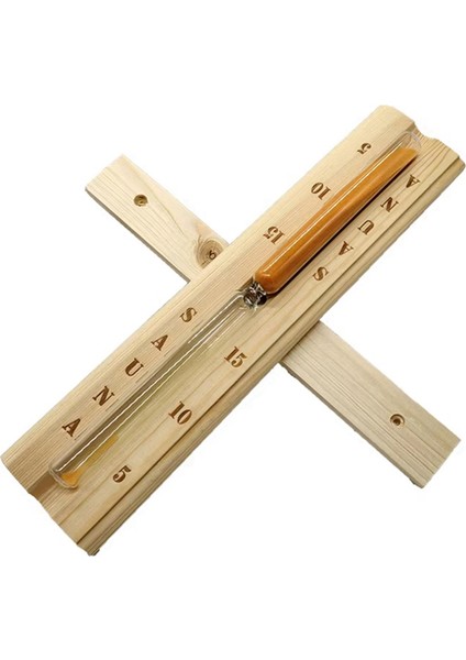 15 Dakikalık Zamanlayıcı Sauna Kum Saati Duvara Monte Döner Kum Saati Geri Sayım Saati Sauna Odası Kuru Buhar Odası Aksesuarları (Yurt Dışından)