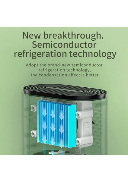 1200ML Nem Alma Cihazı Nem Emici Hava Kurutucusu Sessiz Hava Alma Cihazı Ev Bodrum Yatak Odası Banyo Ab Fişi (Yurt Dışından) fırsatları