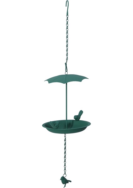 Asılı Kuş Banyosu Asılı Kuş Yemliği Metal Kuş Banyoları Dış Mekanlar Için Asılı Tepsi Kuş Banyosu Tepsisi Veya Kuş Suyu (Yurt Dışından)