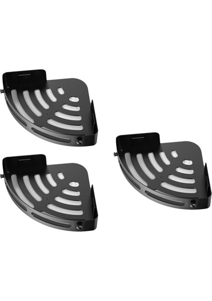 Çok Katmanlı Banyo Köşe Rafı - Duş Jeli, Şampuan ve Banyo Malzemeleri Için Duvara Monte Depolama Rafı (Yurt Dışından)