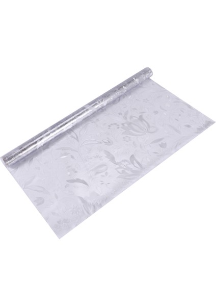 3D Gökkuşağı Pencere Filmi Vitray Vinil Statik Yapışkansız Film Opak Gizlilik Koruyucu Renk Tonu - 45X100CM (Yurt Dışından)