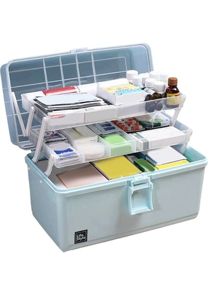 Tıbbi Kutu Ev Tipi Büyük Kapasiteli Tıbbi Kutu Tıbbi Çok Katmanlı Acil Durum Saklama Kutusu Ev Tipi Kutu (Yurt Dışından) fiyatları