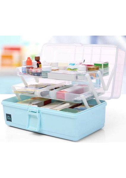 Tıbbi Kutu Ev Tipi Büyük Kapasiteli Tıbbi Kutu Tıbbi Çok Katmanlı Acil Durum Saklama Kutusu Ev Tipi Kutu (Yurt Dışından) indirimleri