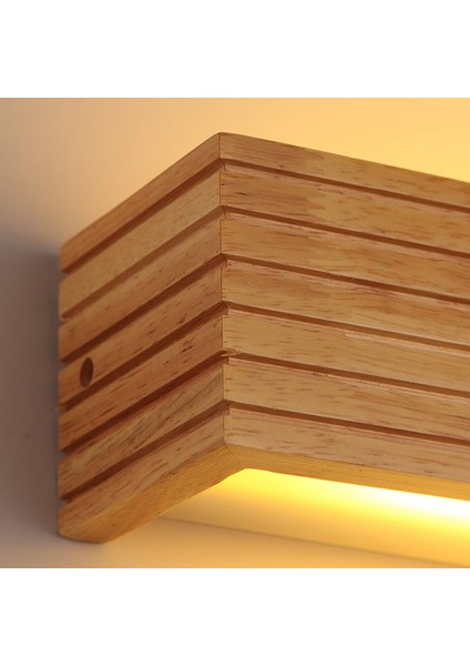 Masif Ahşap LED Lamba Banyo Aynası Dolap Lambası Banyo Tuvalet Masası Lambası Orijinal Ahşap Duvar Lambası (Yurt Dışından) fırsatları
