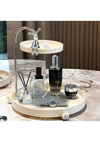 Makyaj Düzenleyici Tepsi Kozmetik Takı Ruj Cilt Bakım Rafı Parfüm Saat Gözlük Anahtarlık Banyo Rafı A (Yurt Dışından) modelleri