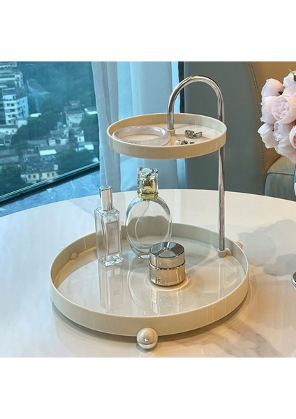 Makyaj Düzenleyici Tepsi Kozmetik Takı Ruj Cilt Bakım Rafı Parfüm Saat Gözlük Anahtarlık Banyo Rafı A (Yurt Dışından) indirimleri