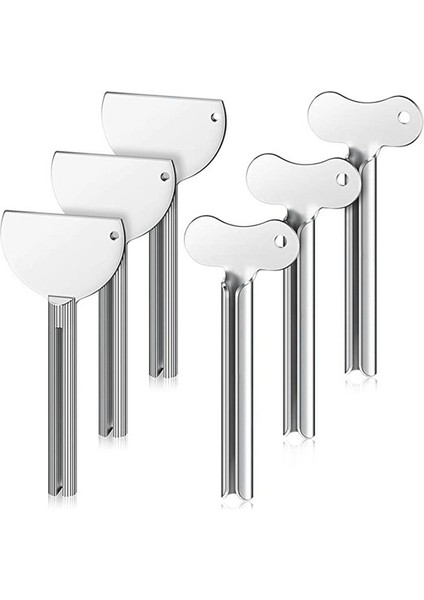 6 Adet Paslanmaz Çelik Diş Macunu Tüpü Sıkacağı Anahtar Diş Macunu Sıkacağı Banyo Saç Boyası Kozmetik Tüpleri Sıkacağı (Yurt Dışından) fırsatları