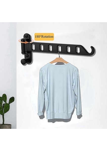 Katlanabilir Çamaşır Kurutma Rafları, Duvara Monte Çamaşır Kurutma Rafı, Ağır Hizmet Tipi Çamaşır Askısı (Siyah) (Yurt Dışından) modelleri