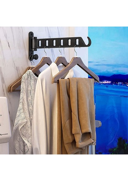 Katlanabilir Çamaşır Kurutma Rafları, Duvara Monte Çamaşır Kurutma Rafı, Ağır Hizmet Tipi Çamaşır Askısı (Siyah) (Yurt Dışından) indirimleri