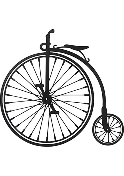 Bisiklet Tekerleği Metal Duvar Sanatı Oturma Odası Yatak Odası Çalışma Odası Banyo Dekoru Iç Mekan Dış Mekan Dekorasyonları Duvar Askısı Süsü (Yurt Dışından)