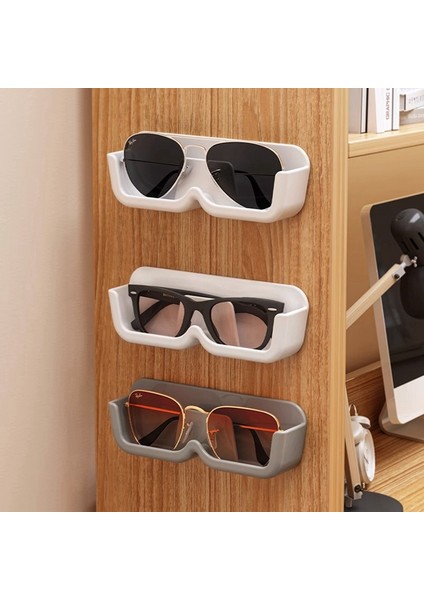 Duvara Monte Gözlük Sergileme Rafı Saklama Kutusu Güneş Gözlüğü Masaüstü Banyo Yatak Odası Güneş Gözlüğü Saklama Rafı-C (Yurt Dışından) fiyatları