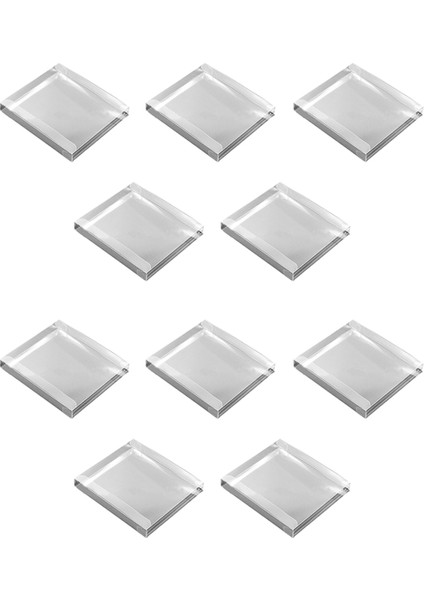 Oyun Kılıfları Için 10 Adet Şeffaf Koruyucu Saklama Kutusu, Gelişmiş Sergileme ve Koleksiyon Için (Yurt Dışından)