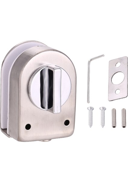 Duş Odası Banyo Aksesuarları Için Cam Sürgülü Kapı Mandalı Kilidi, Deliksiz Paslanmaz Çelik Cam Kapı Kilidi (Yurt Dışından) modelleri