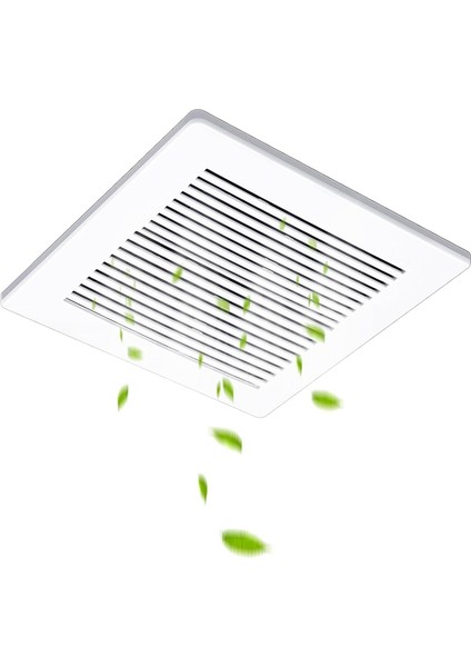 12 x 12 Inç Banyo Havalandırma Fanı Kapağı Kare Banyo Havalandırma Kapağı Tuvalet Tavan Vantilatörü Izgarası Için Yedek Parçalar (Yurt Dışından) fiyatları