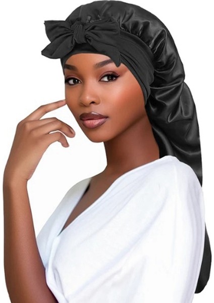 Kadın Bone Uyku Şapkası Uzun Kuyruklu Örgü Saç Gece Uyku Başlığı Sauna Banyosu Için Baş Duş Boneleri Gül Altın (Yurt Dışından) fırsatları