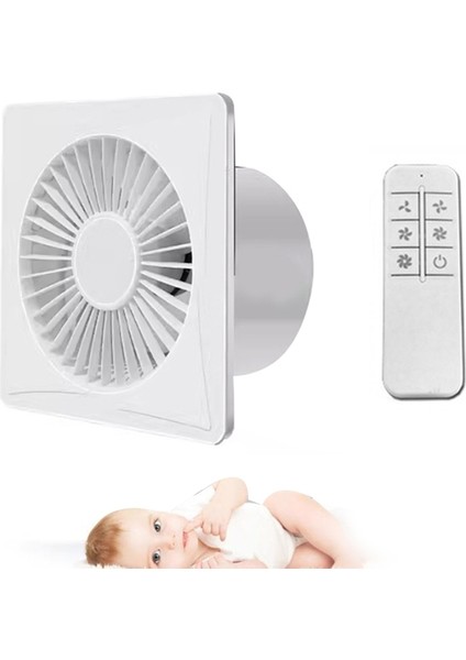 Inç Ayarlanabilir Hız Frekans Dönüşümlü Havalandırma Fanı Uzaktan Kumandalı Banyo Odası Mutfak Için Egzoz Fanı (Yurt Dışından) indirimleri