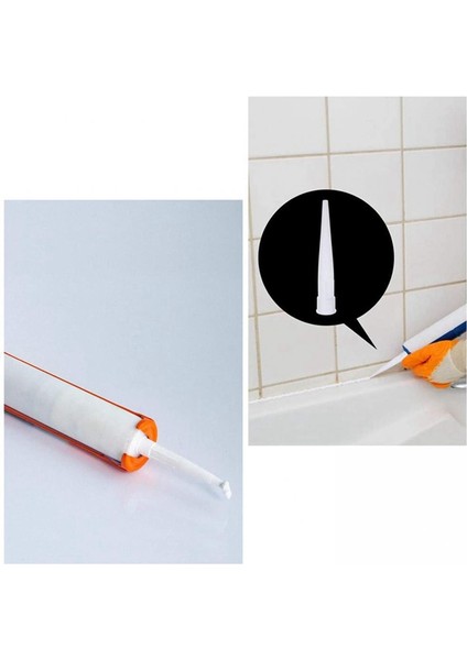 18 Parçalı Dikiş Aleti Sızdırmazlık Raklesi Derz Dolgu Ucu Raklesi Mutfak ve Banyo Için. (Yurt Dışından) fırsatları