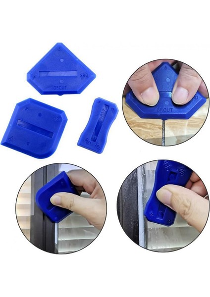 18 Parçalı Dikiş Aleti Sızdırmazlık Raklesi Derz Dolgu Ucu Raklesi Mutfak ve Banyo Için. (Yurt Dışından) indirimleri