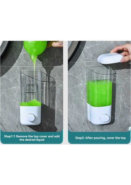 500ML Sıvı Sabun Pompası Dağıtıcısı Su Geçirmez Manuel Sabunluk Çok Fonksiyonlu El Sıvı Dağıtıcısı Banyo Için (Yurt Dışından) fırsatları