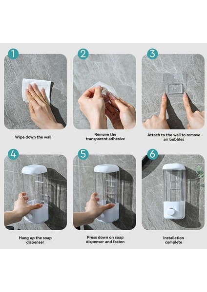 500ML Sıvı Sabun Pompası Dağıtıcısı Su Geçirmez Manuel Sabunluk Çok Fonksiyonlu El Sıvı Dağıtıcısı Banyo Için (Yurt Dışından) indirimleri
