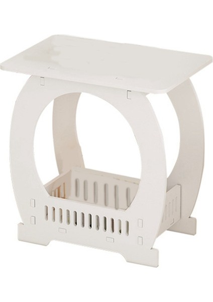 Depolama Raflı Sehpa, Dar Komodin, Küçük Alanlar Için Ince Sehpalar, Beyaz Komodin, Kanepe Sehpası (Yurt Dışından)