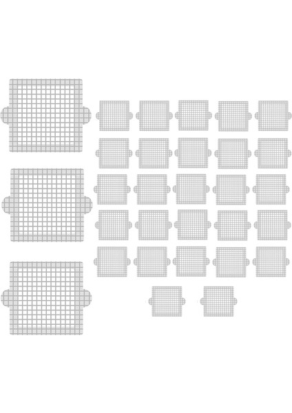 Tek Kullanımlık Duş Gideri Saç Toplayıcı, 4,1 Inç Gider Kapağı Ağ Çıkartmalar Saç Toplayıcı Duş Banyosu Için 30 Adet (Yurt Dışından) fiyatları